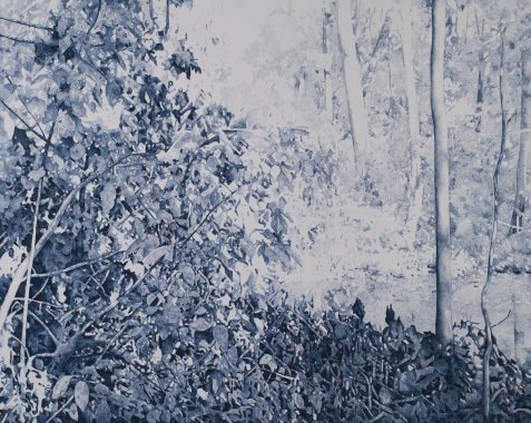 Central Park #4, oil on canvas, 160 x 200 cm, 2011